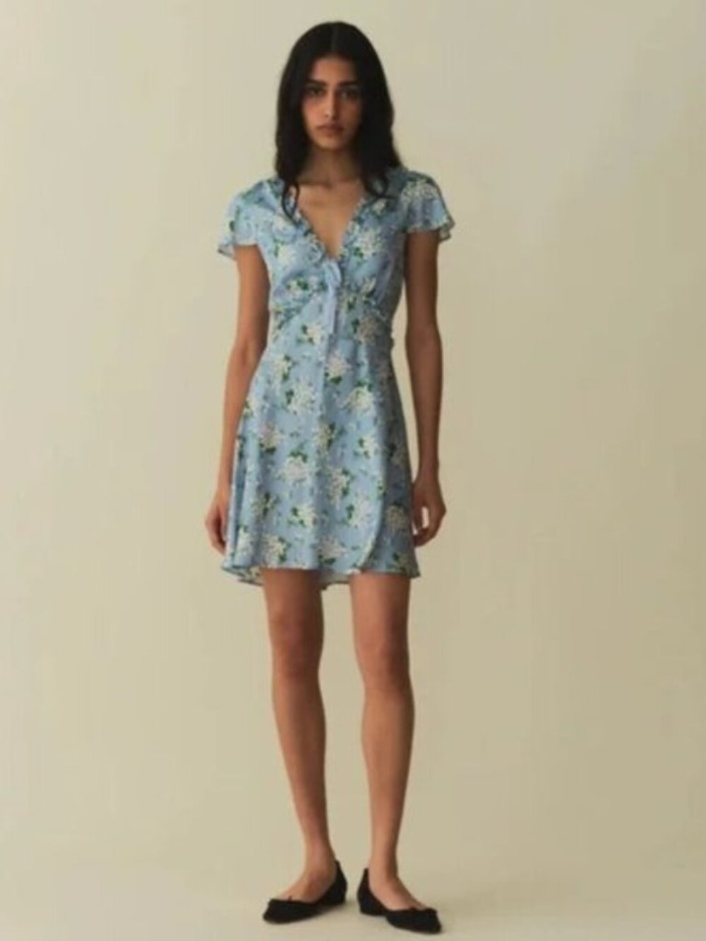 Doen Tayla Dress in Sky May Bell Floral